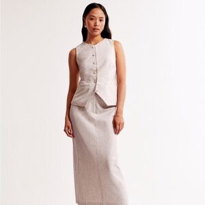 A&F Mara Button Through Vest